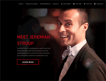Tablet Screenshot of jeremiahstroup.com